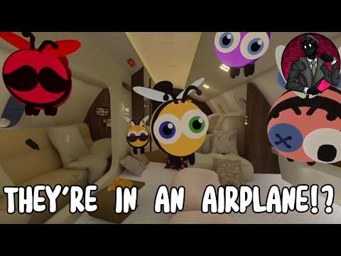 THE DIGITAL CIRCUS GO ON A PLANE!