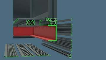 AliClad Flow Balcony Soffit Cladding