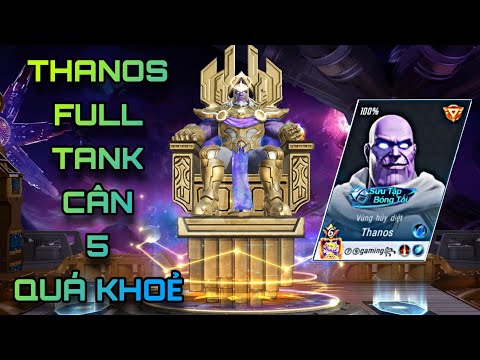 Marvel Super War | Một Mình Thanos Cân 5 Khi Xài Cách Cộng Đá Và Buid Này