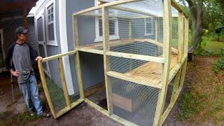 We built this outdoor CATIO for our Gentle Souls Sanctuary cats...