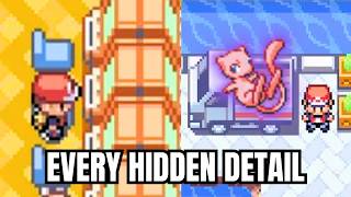 EVERY SECRET AND EASTER EGG IN POKEMON FIRERED AND LEAFGREEN 32 Secrets Easter Eggs You Need To Know In Pok Mon Firered Leafgreen
