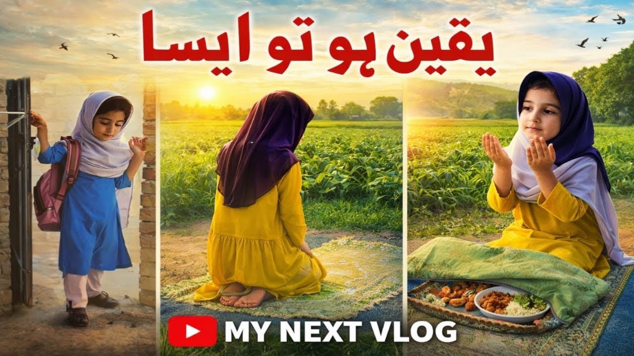 اللہ پر یقین اپنے رب سے دوا  نماز پر یقین نماز واسیلا شکر ہے اللہ کا #الله  #الله_اكبر  #نماز  