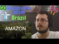 Italian guy reacting to Geography Now! Brazil REACTION