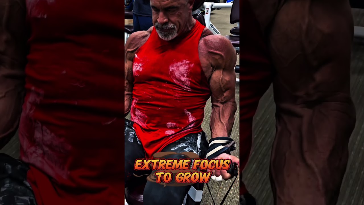 EXTREME FOCUS TO GROW MOTIVATION#motivation #workout #muscle