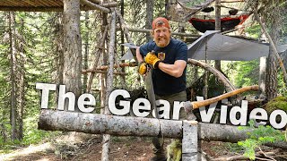 The Gear Video for the 30 Day Survival Challenge Canadian Rockies
