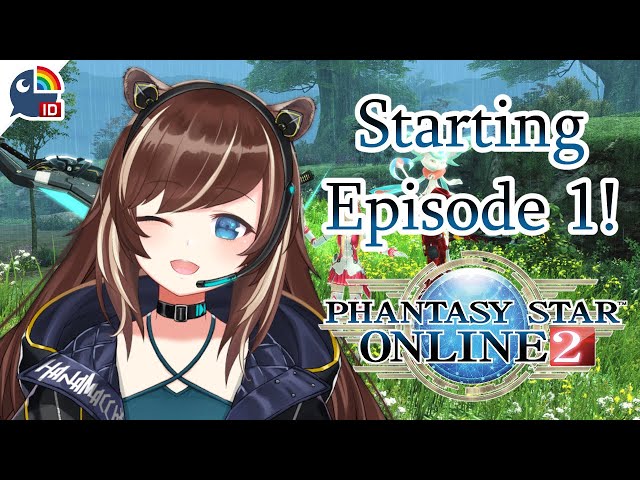 【#1】(Phantasy Star Online 2) Starting EPISODE 1 of Story Quests!【NIJISANJI ID | Hana Macchia】のサムネイル