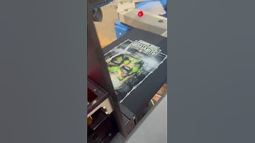 Hybrid printing goodness by our friends at Basic Printing & More using our Digital Squeegee® Hybrid