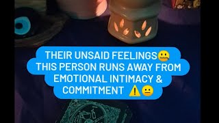 THEIR UNSAID FEELINGS 🤐 FEAR OF COMMITMENT 🧿(Timeless Reading)💖✨