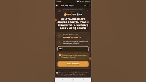 HOW TO AUTOMATE CRYPTO PROFITS YEARN FINANCE VS. ALCHEMIX  Memifi coin code