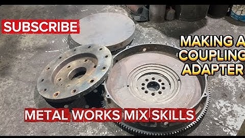 PROCESS EXPLAIN | MAKING A COUPLING ADAPTER OF MARINE DYNAMO | SECONDARY GENERATOR 