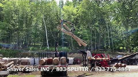 AM190 Log Loader in action