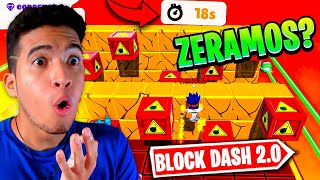 😱 O IMPOSSÍVEL ACONTECEU 🔥 ZERANDO O BLOCK DASH INFERNAL PELA PRIMEIRA VEZ 😱