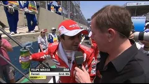 Felipe Massa interview in Brazil