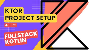 Ktor Project Setup - Build a Fullstack Kotlin Application Livestream