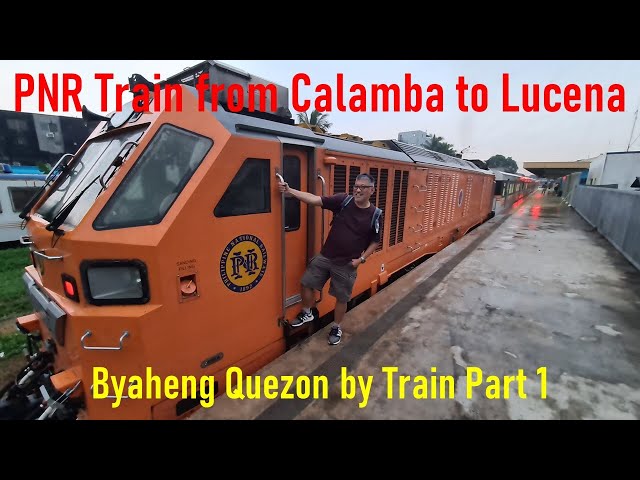 PNR Train from Calamba to Lucena. Byaheng Quezon by Train Part 1. Timetable, Fares and Other Details class=