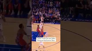 The Knicks earned every single bit of that W! #shorts #knicks #76ers