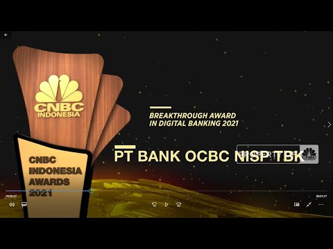 Bank OCBC NISP Raih "Breakthrough Award In Digital Banking 2021"