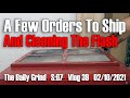 A FEW ORDERS TO SHIP AND CLEANING THE FLASH : Anatol Rapid Wave Needs Cleaning (S:07/Vlog 039)