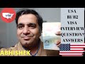 USA B1/B2  Visa Interview Questions And Answers for Indians 2020 |  Rejection reasons explained