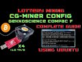 Mining with Compac F - CGMINER and CKPOOL Configuration - FULL GUIDE with EXPLANATION and OVERCLOCK