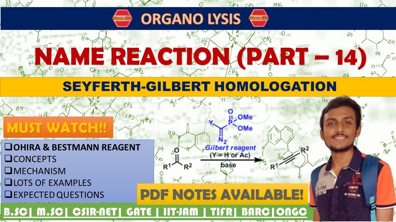 Seyferth-Gilbert Homologation|Alkyne Preparation|Ohira & Bestmann Reagent| Mechanism| Expected Ques✔
