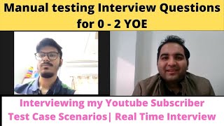 Manual Testing Interview Questions for 0-2 Years | Software Testing interview questions and answers screenshot 3