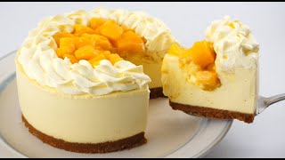 No Bake Mango Cheesecake