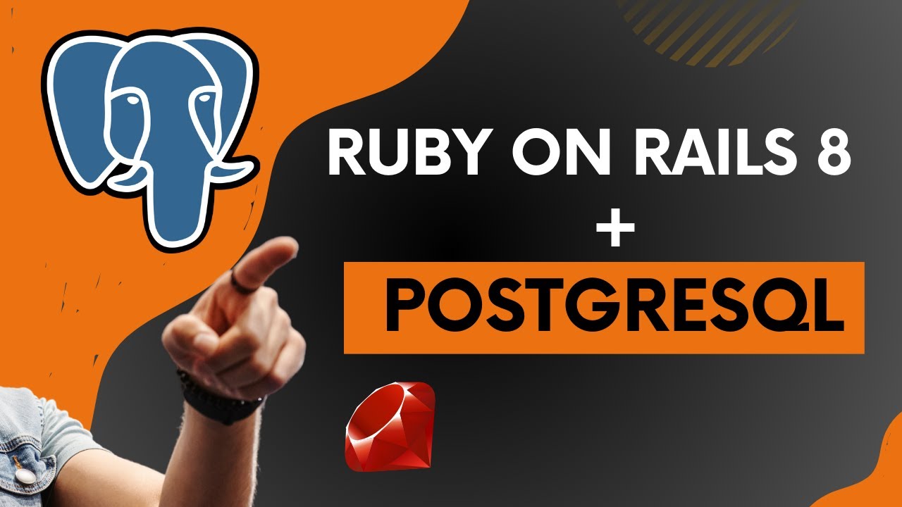[TUTORIAL] Instalando e configurando PostgreSQL + Ruby on Rails 8 - YouTube