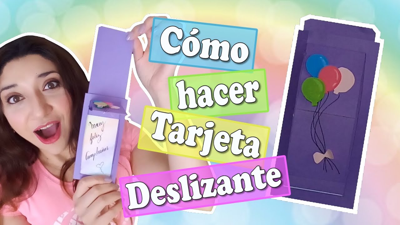 TARJETA DESLIZANTE - DIY - Paito