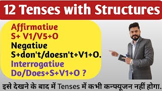 Tenses with Structures in detail