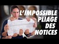 Pourquoi replier une notice de mdicament est presque impossible 