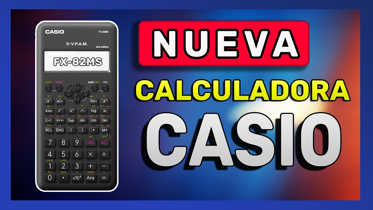 CALCULADORA CIENT FICA Casio Fx 82ms NUEVA 2nd Edition YouTube