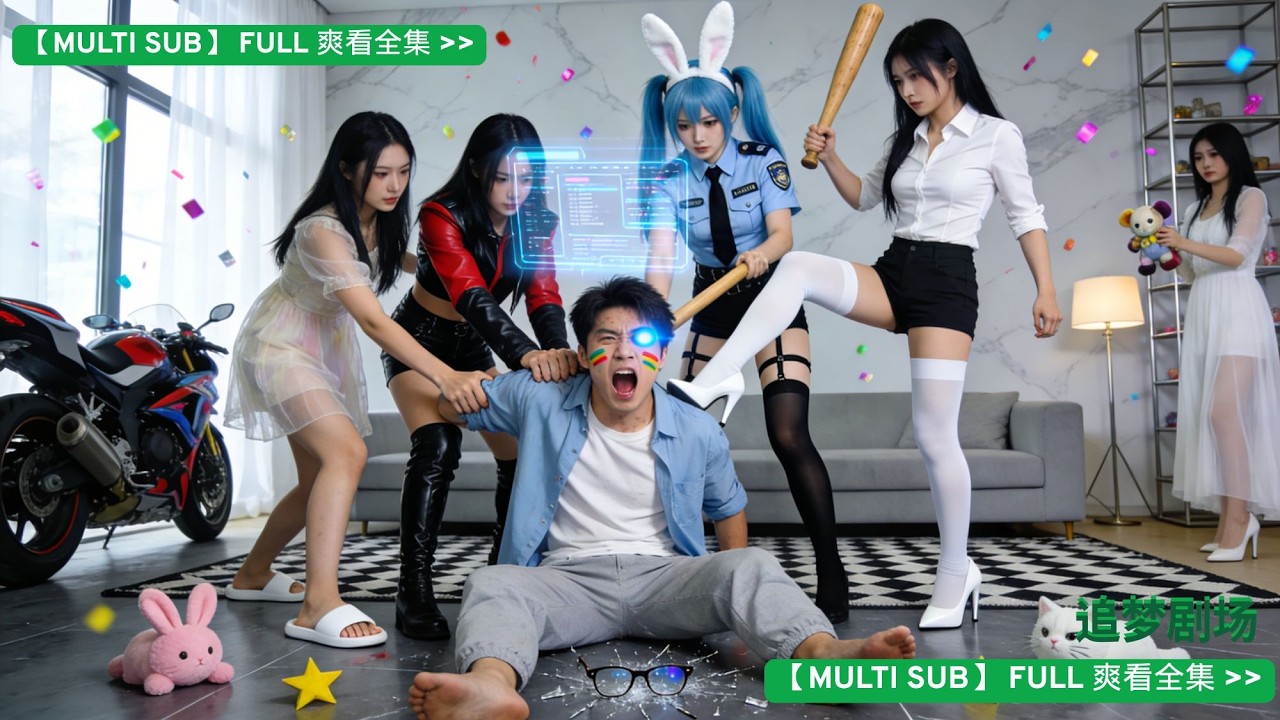 Привязан к системе рентгеновского зрения! Пять роскошных тётушек ревниво борются за меня