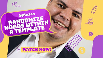 Spintax - Randomize words within a template - Salesforge.ai