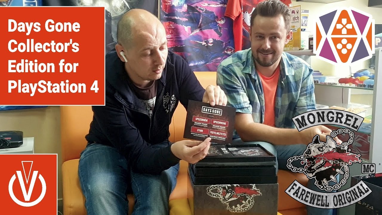 Days Gone Collectors Edition PS4, лютая распаковка с Play-Watch.BY!