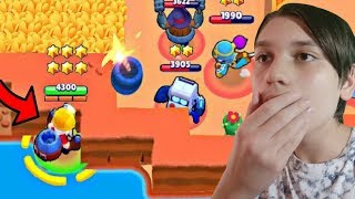 Gerçek Pro Dynamike Vs 200 Iq Oyuncular - Brawl Stars