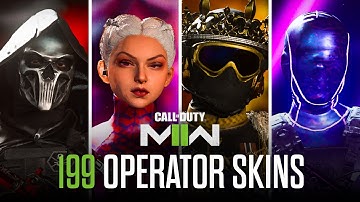 All MW2 Operator Skins from Season 5 to launch (Modern warfare 2 & Warzone 2)