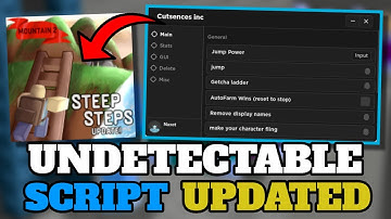[UNDETECTABLE] NEW OP Steep Steps Script! Fly, Autofarm Wins, Fling Gun PASTEBIN!