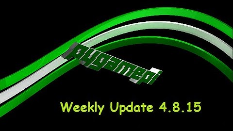 Pygamepi - WeeklyUpdate - 4.8.15