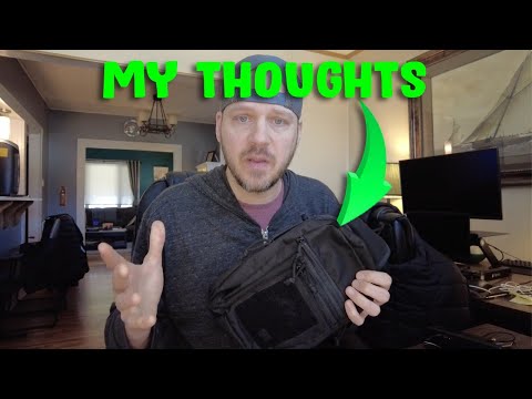 M-Tac Tactical Bag Shoulder Chest Pack Review - Watch how fast/easy!