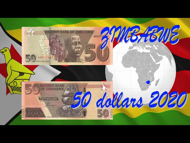 ZIMBABWE 50 DOLLARS 2020 class=