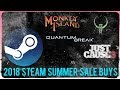 Steam Summer Sale Best Buys 2018 - Retro, Modern, Broken