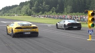 Lamborghini Huracan SOUNDS: Capristo vs Akrapovic Exhaust