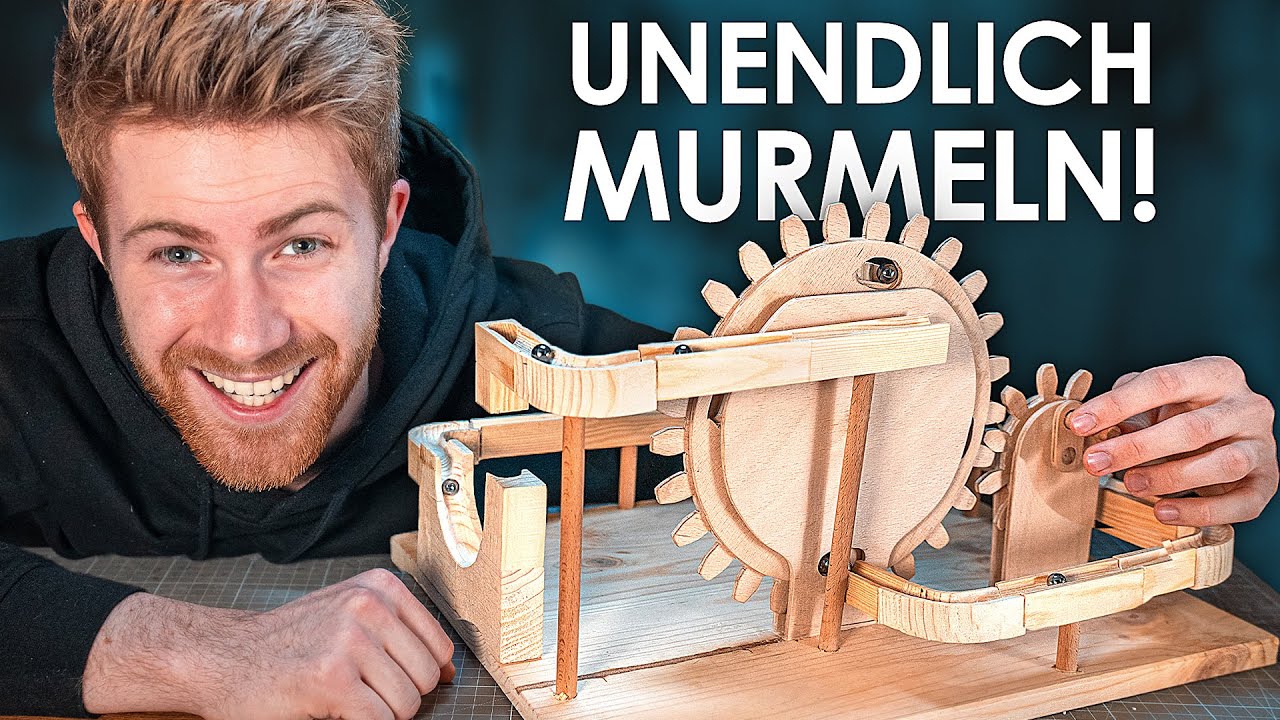 Automatische Murmelbahn bauen! - YouTube