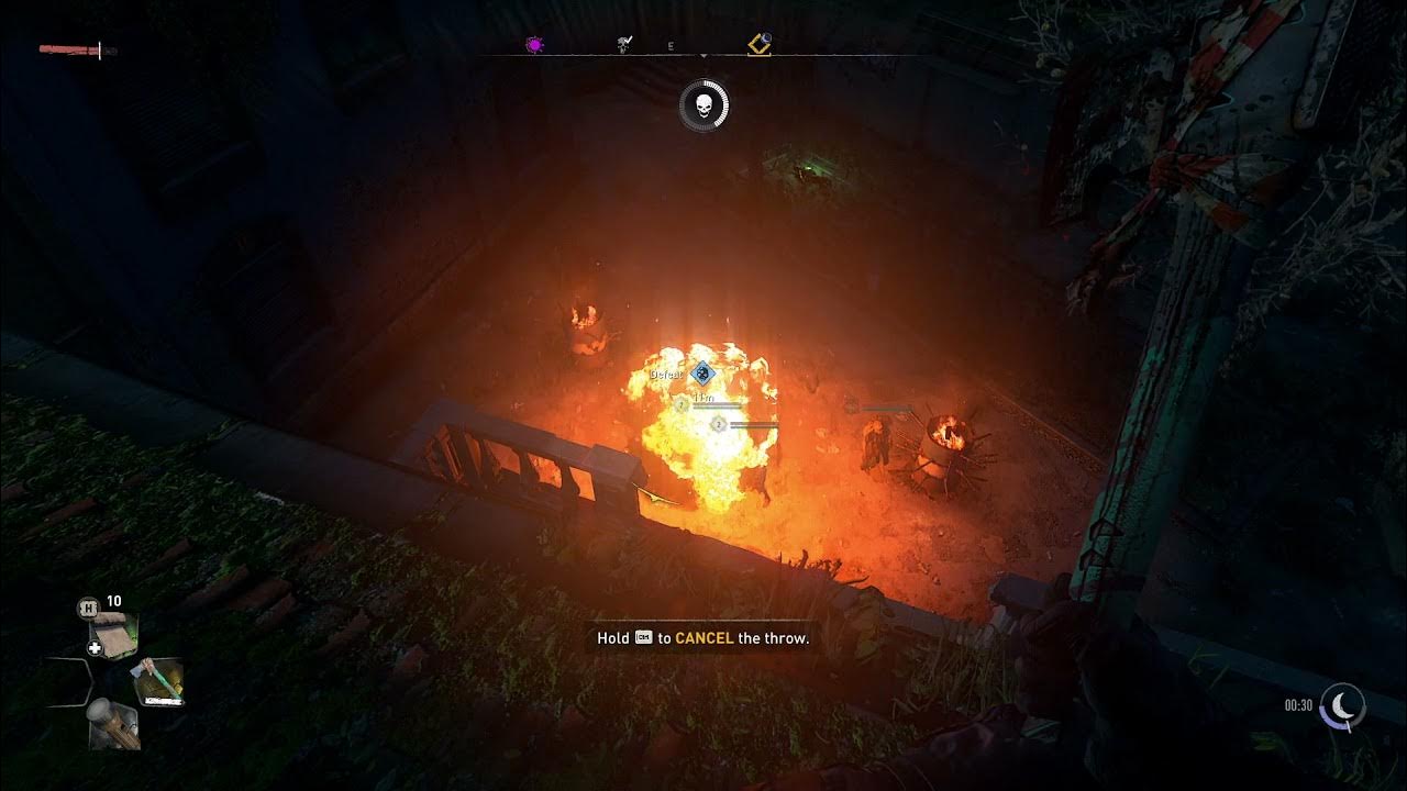 Dying Light 2 Molotov only does direct dmg on direct hit YouTube