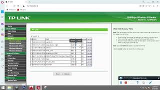 TP-Link Router Setup As Wireless Range Extender / Repeater screenshot 3