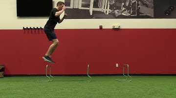 Hurdle Jump with Mini Bounce