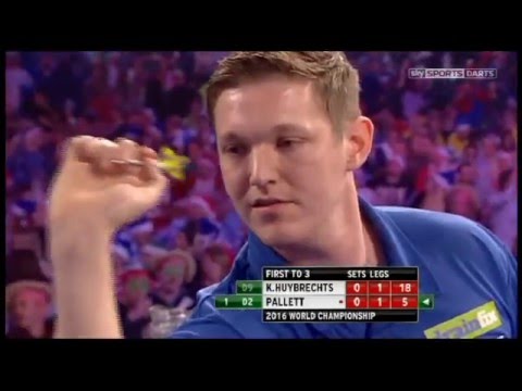 2016 World Darts Championship Round 1 K.Huybrechts vs Pallett