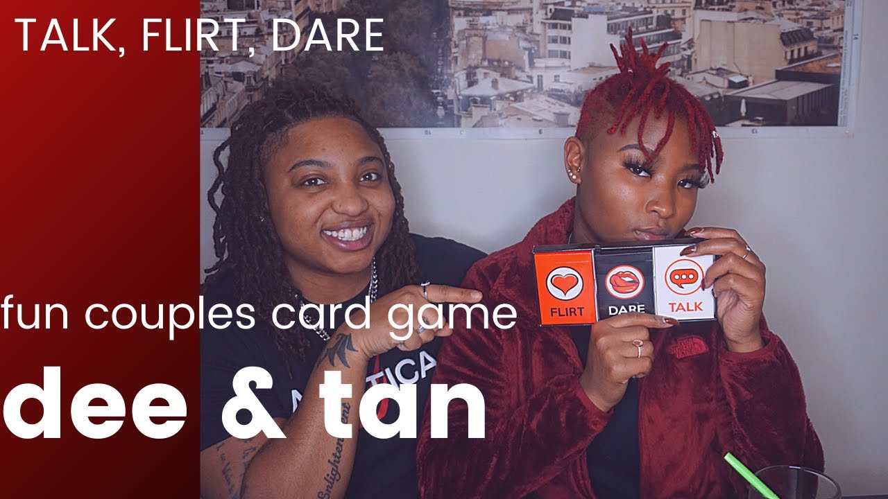 Falar, Flirt, Dare! Jogo divertido e romântico para casais