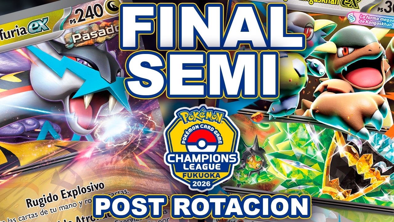 COMBATAZO ENTRE RAGING VS ABSOL en SEMI FINAL CHAMPIONS LEAGUE FUKUOKA | POKEMON TCG